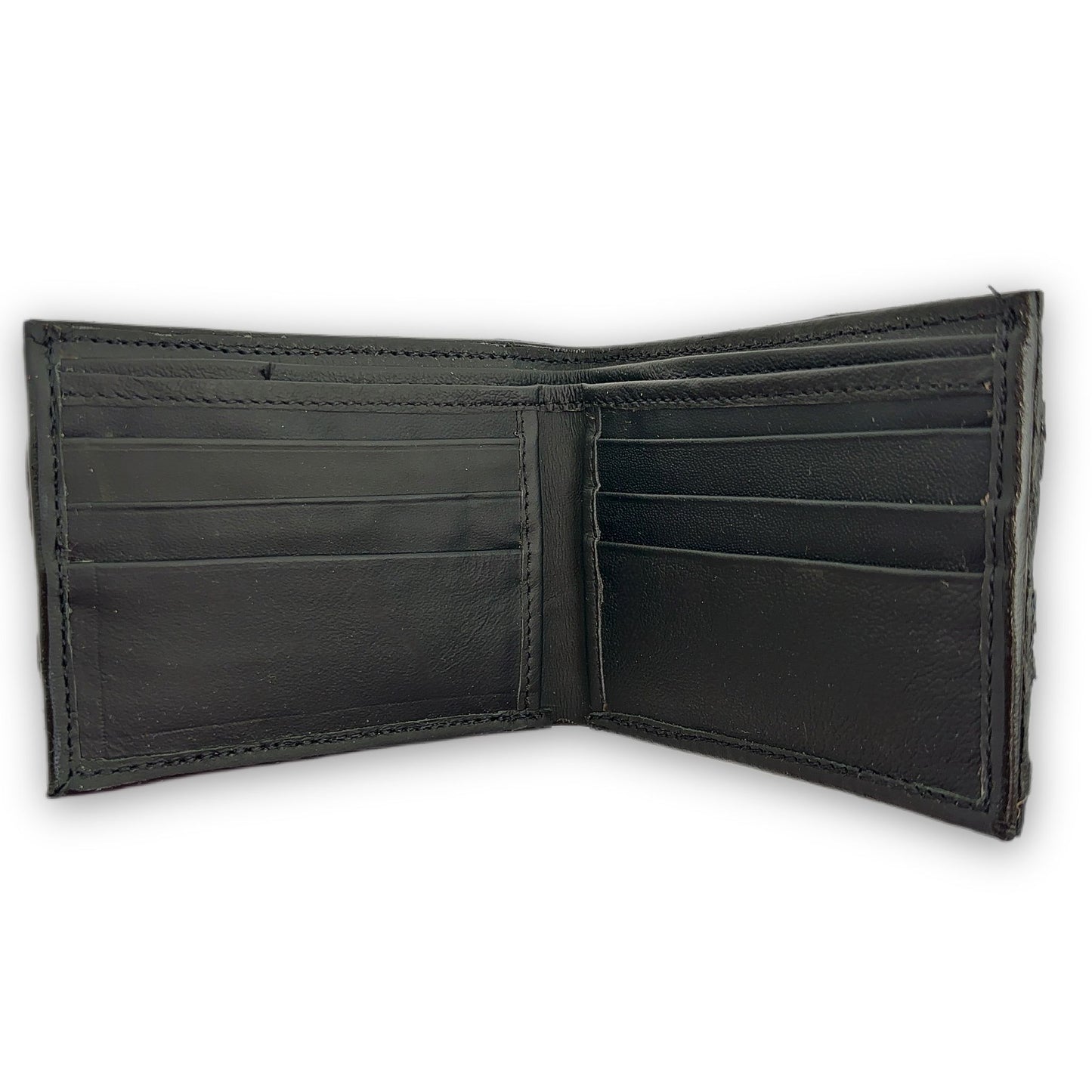 Vintage Brown Elephant Leather Wallet