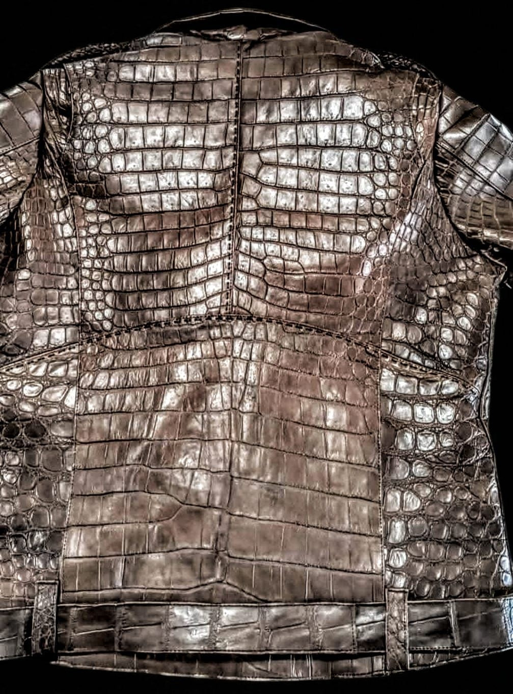 Sobek Collector’s Edition | Handmade Alligator Leather Biker Jacket
