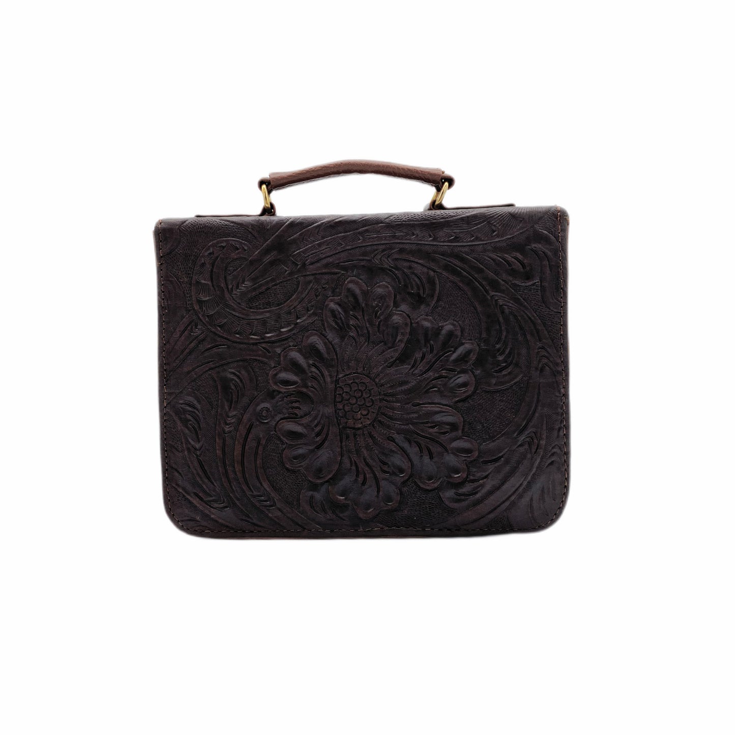 Elysian Fiore Tooled Leather Purse