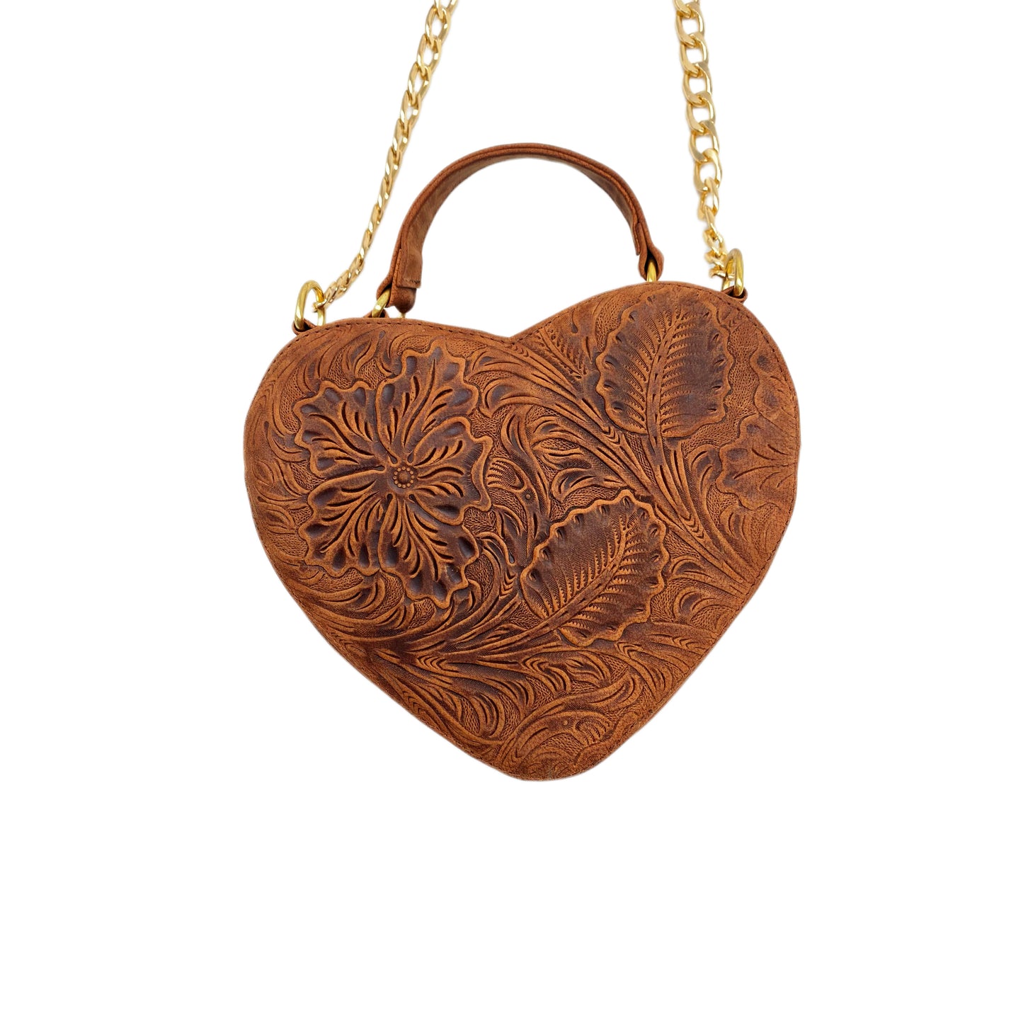 Cuore Fiorito Cowhide Purse