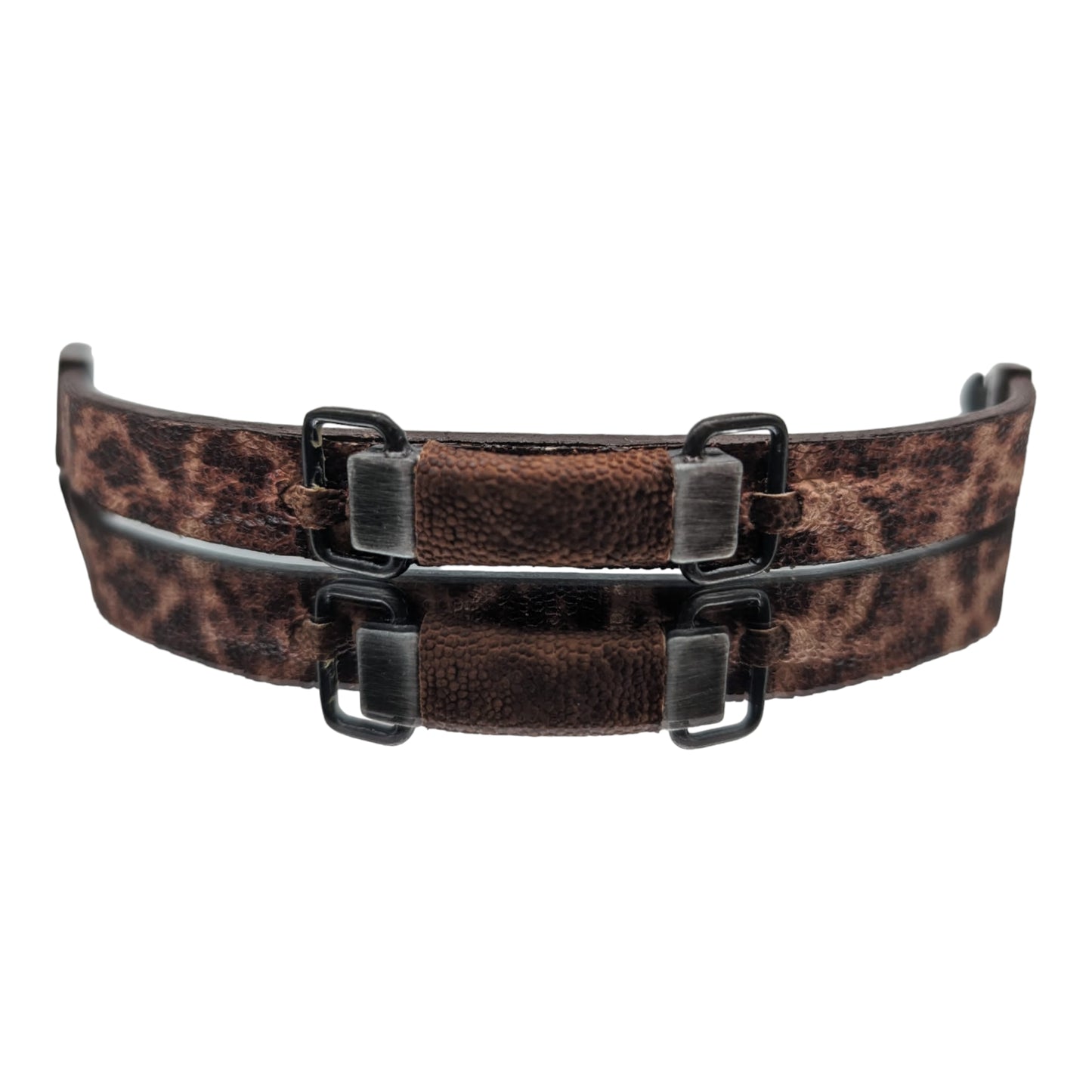 Rustic Brown Elephant Bracelet