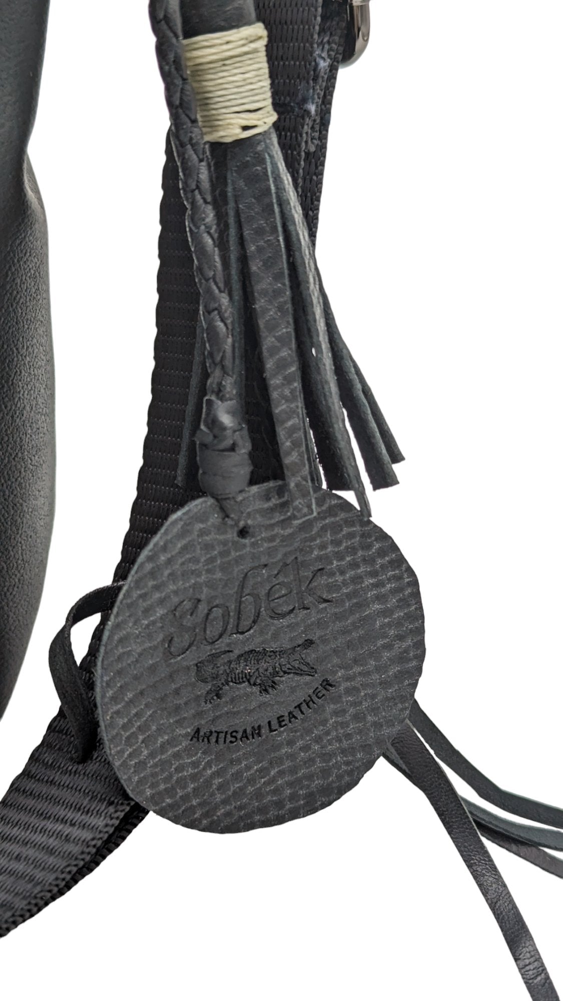 Alligator Hornback Leather Messenger Bag - Sobék