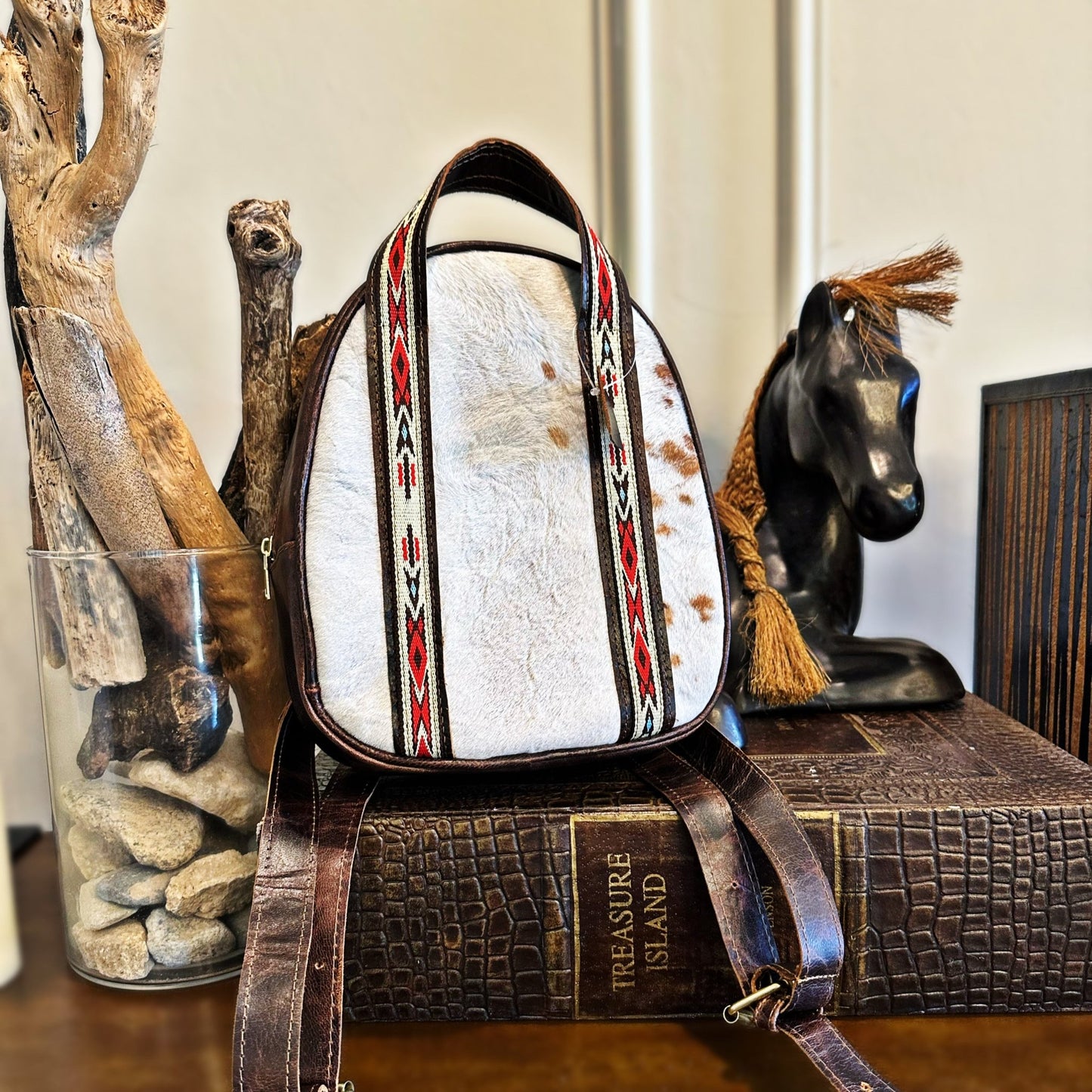 Aztec Cowhair Mini Backpack Perfect - Sobék