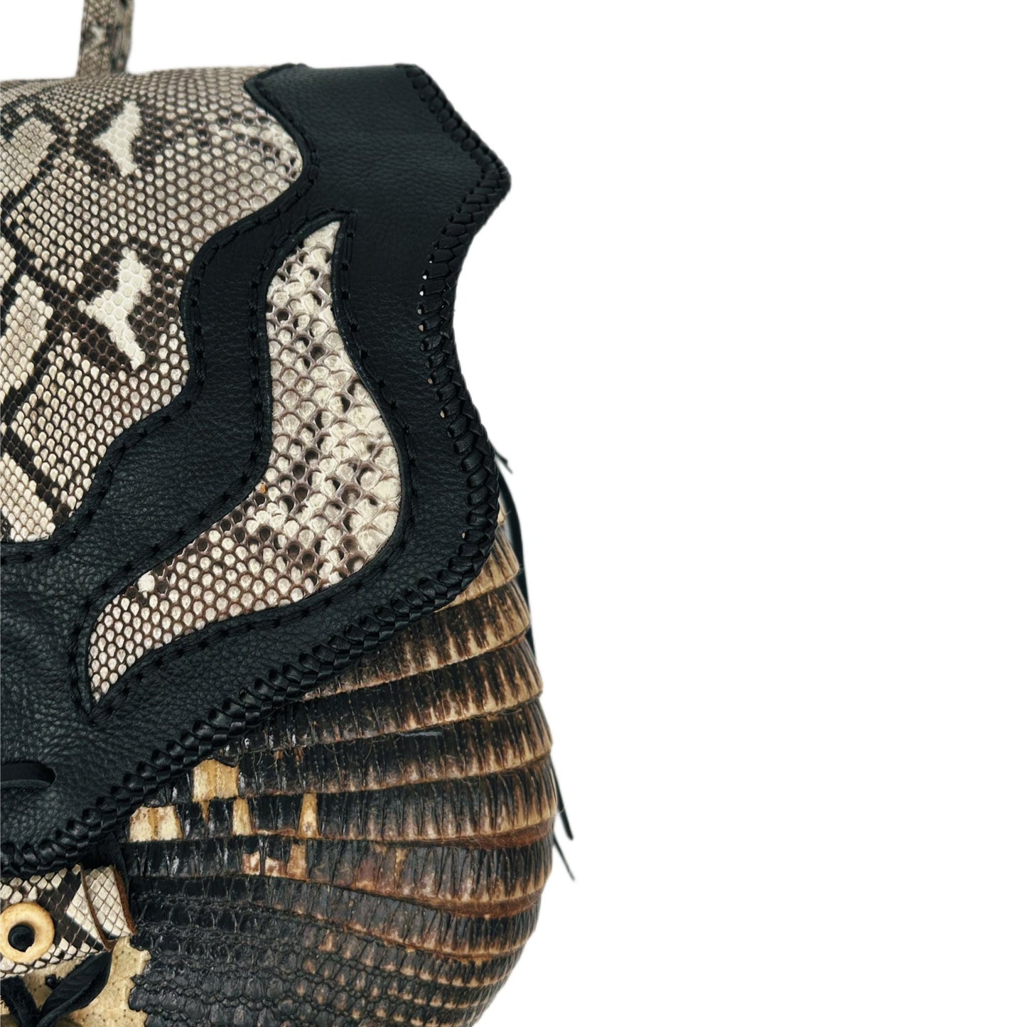 Bohemian Armadillo Snakeskin Backpack - Sobék