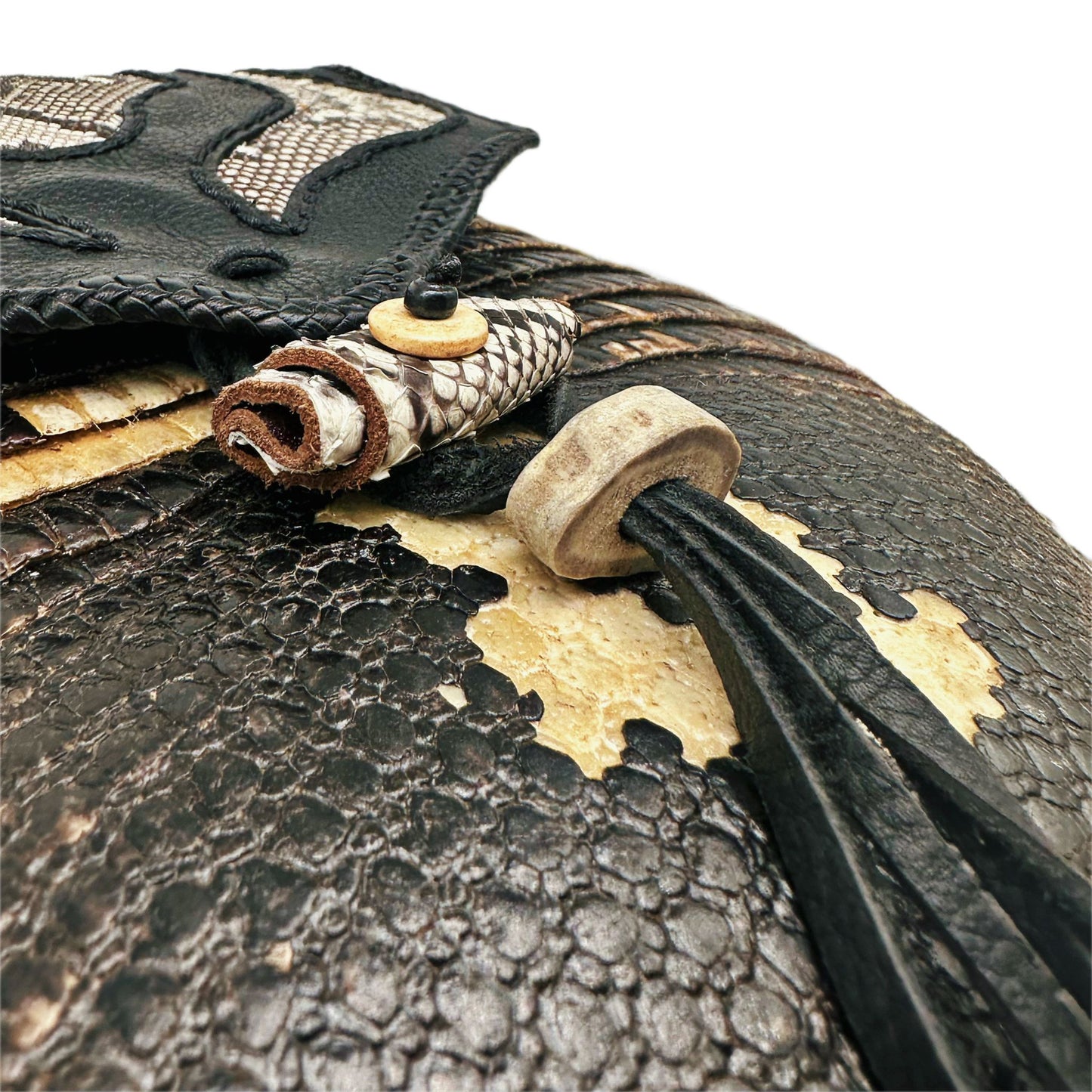 Bohemian Armadillo Snakeskin Backpack - Sobék