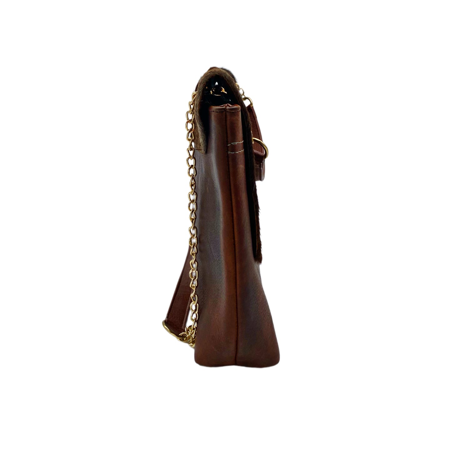 Éclat Tricolore Cowhide Clutch