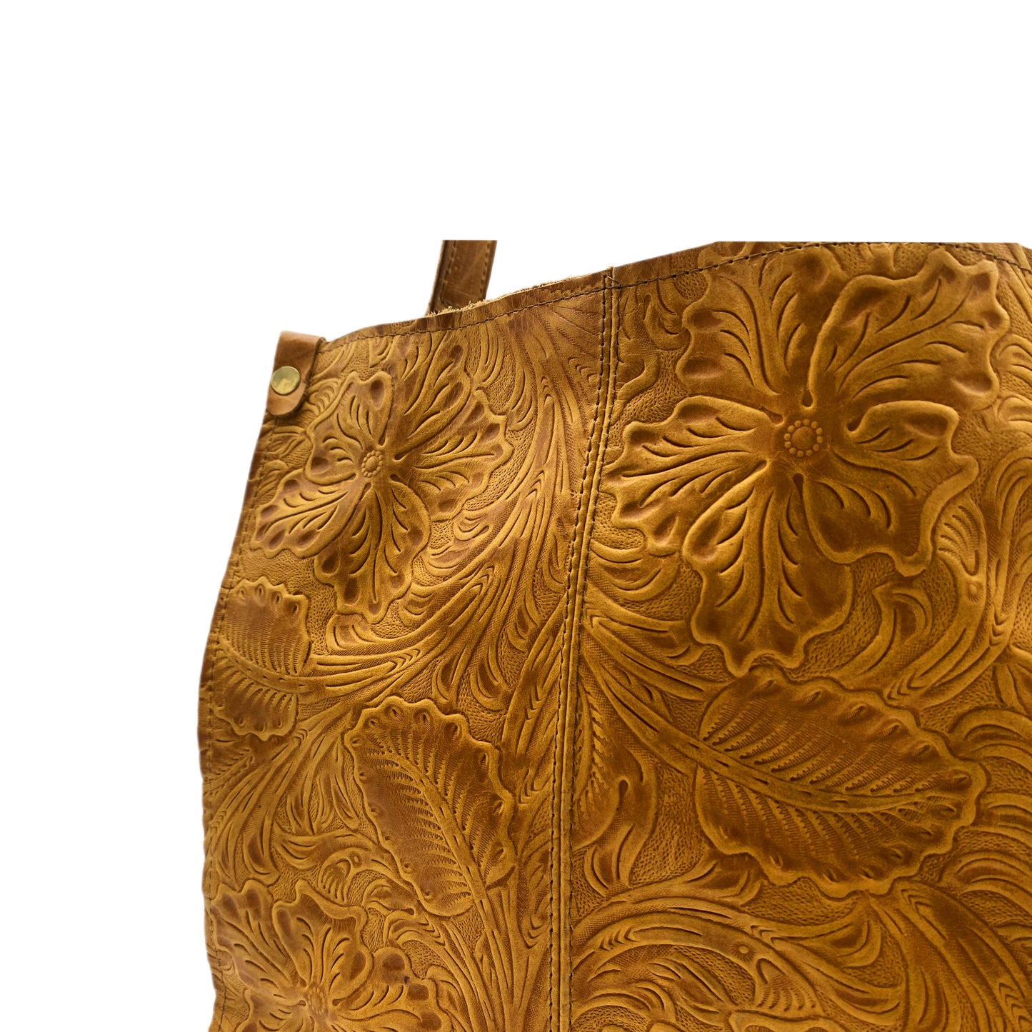Outlaw Duotone Cowhide Fringe Crossbody Tote