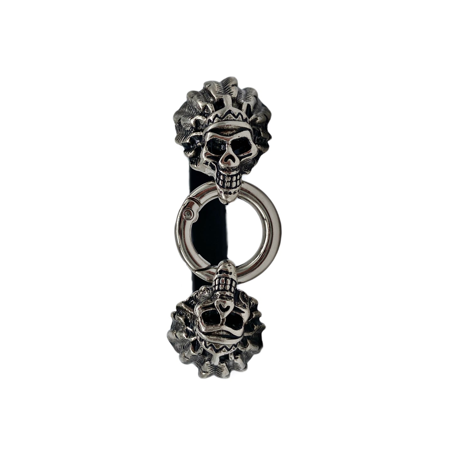 Calavera tribal bracelet