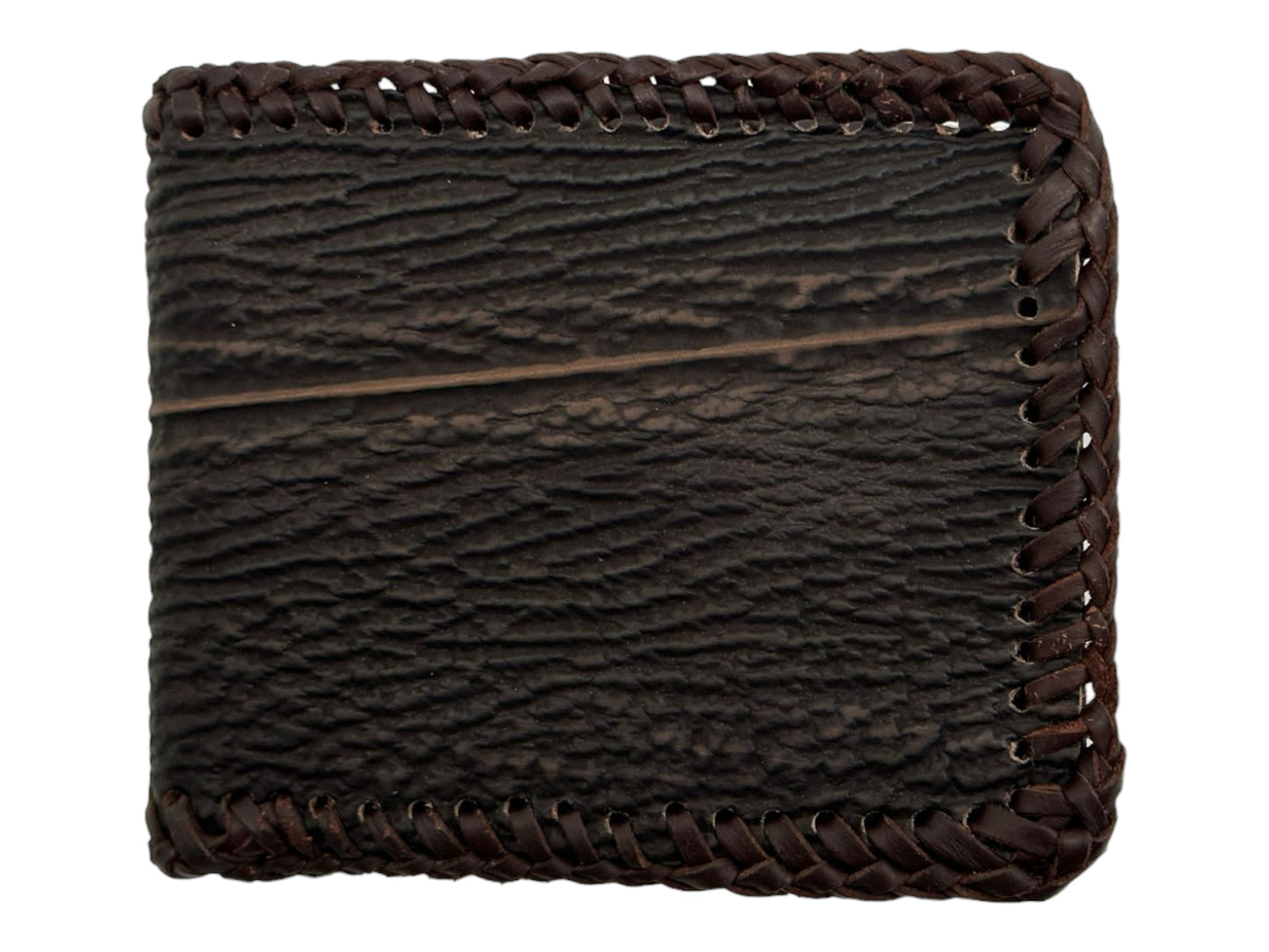 shark leather wallet