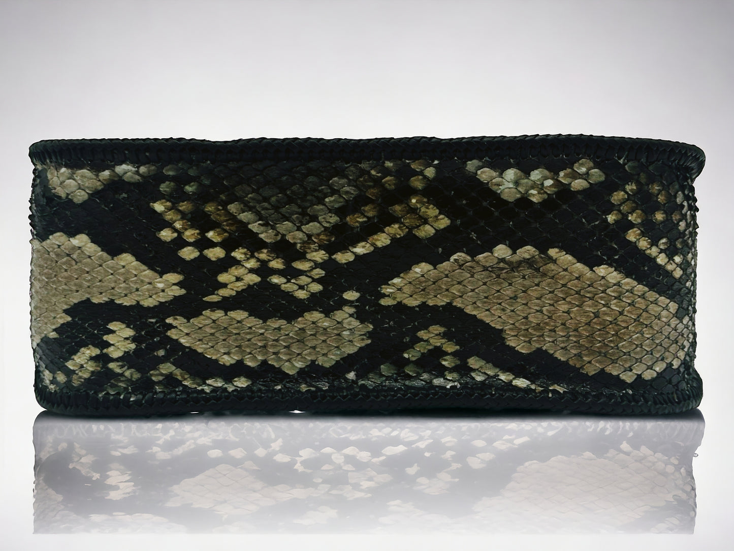 Midnight Ombre Hobo Snakeskin Bag