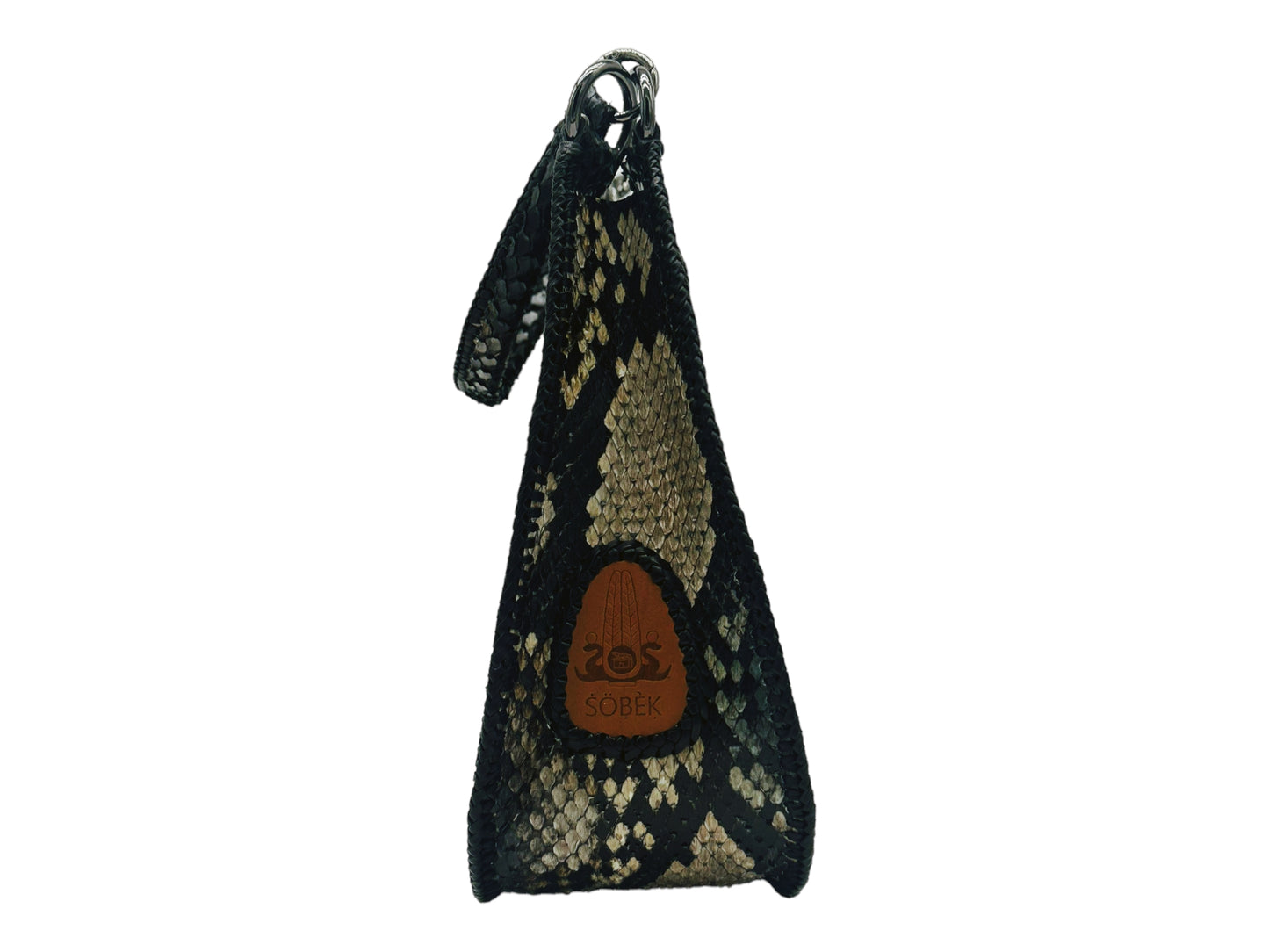 Midnight Ombre Hobo Snakeskin Bag
