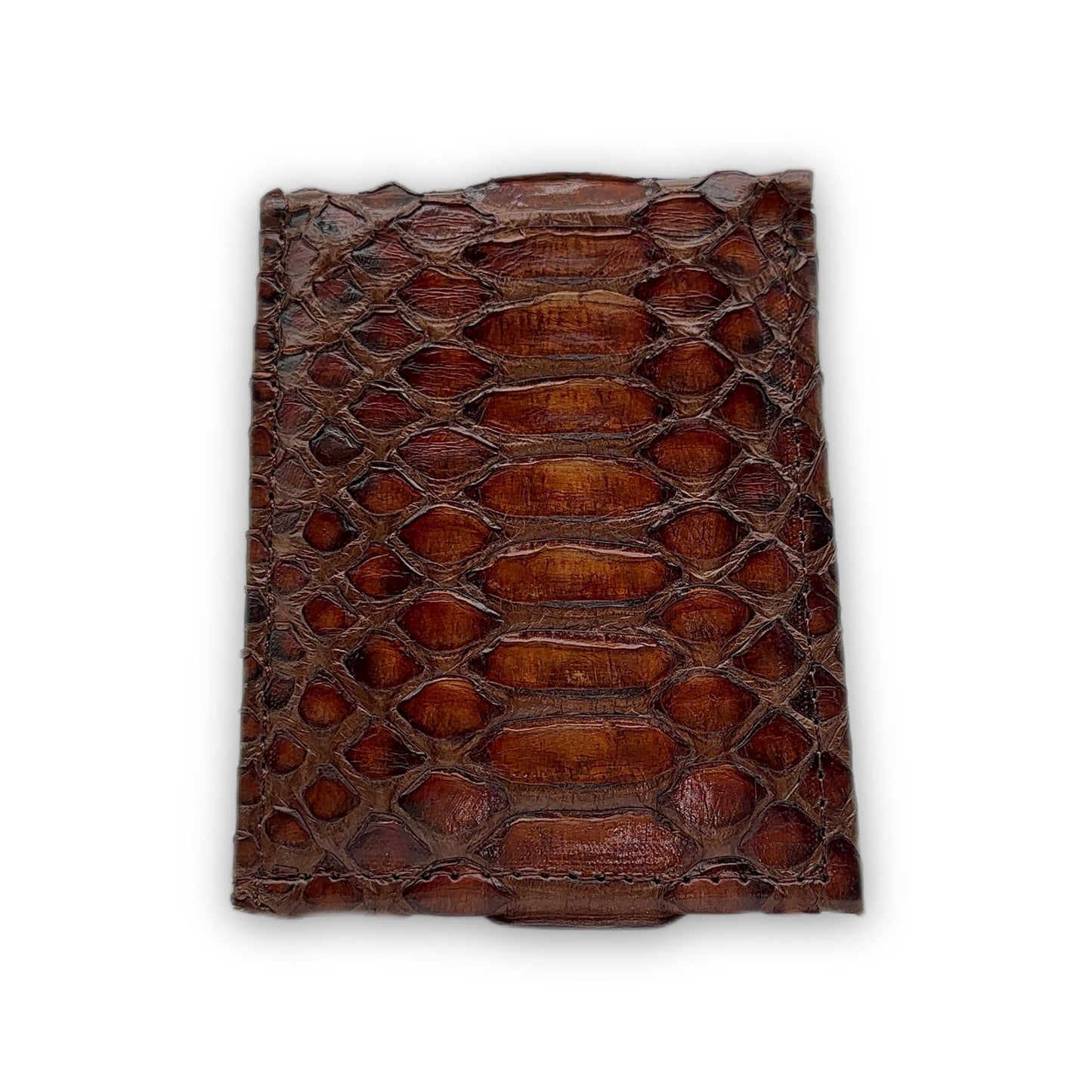 Cognac Python Men's Wallet