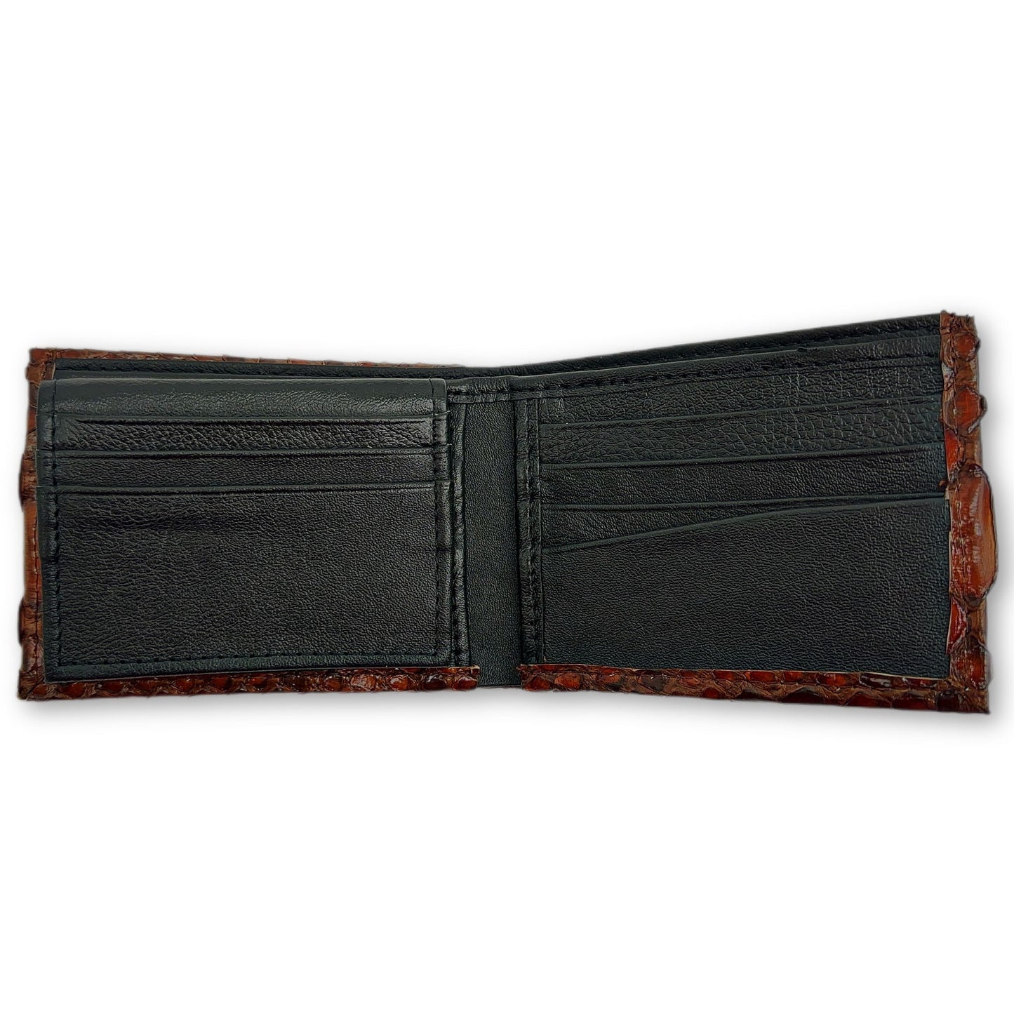 Cognac Python Men's Wallet