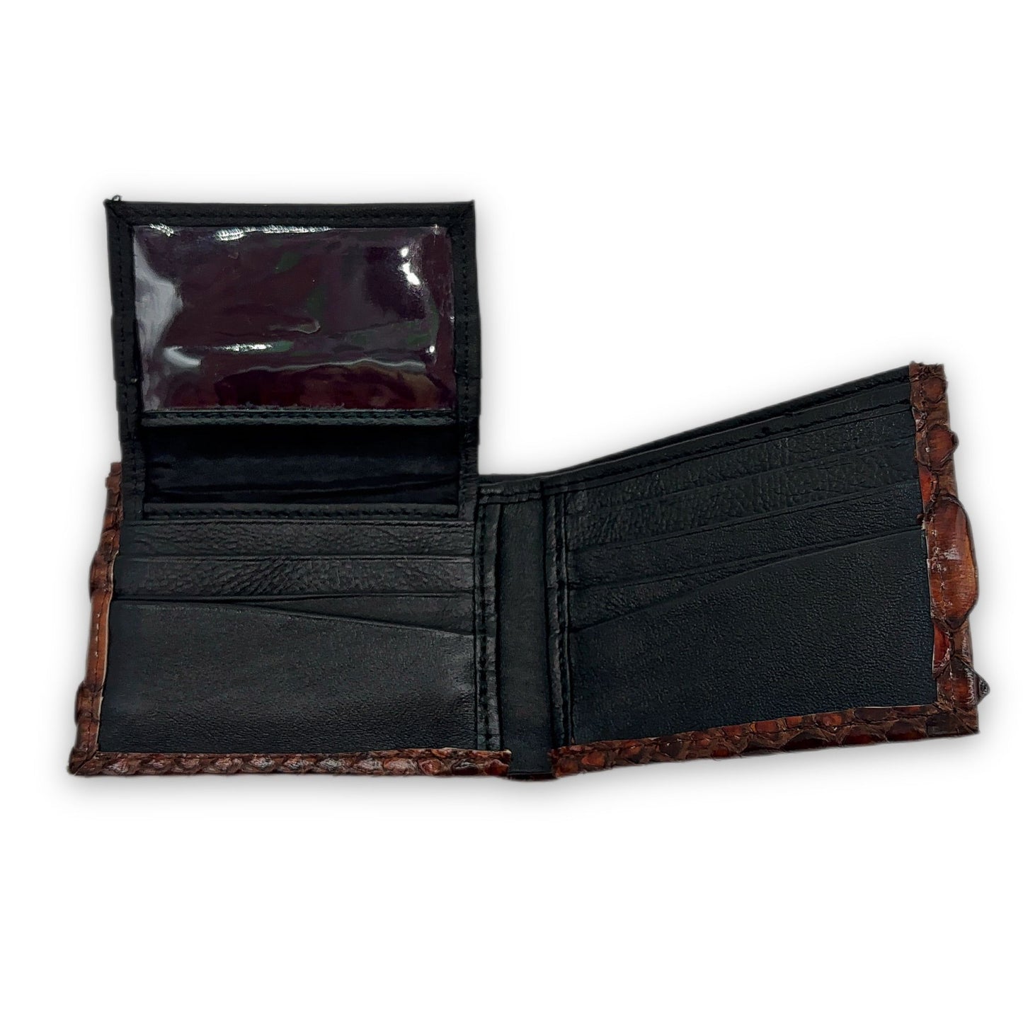 Cognac Python Men's Wallet