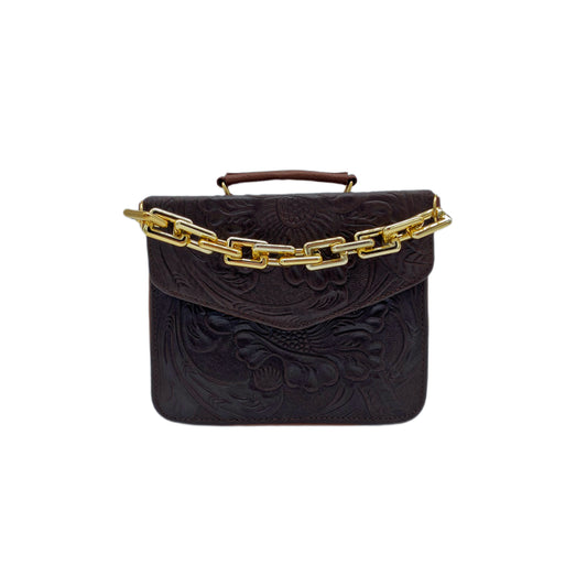 Elysian Fiore Tooled Leather Purse
