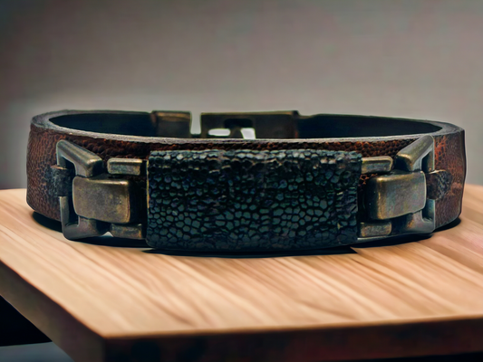 Elephant Leather Fire Bracelet