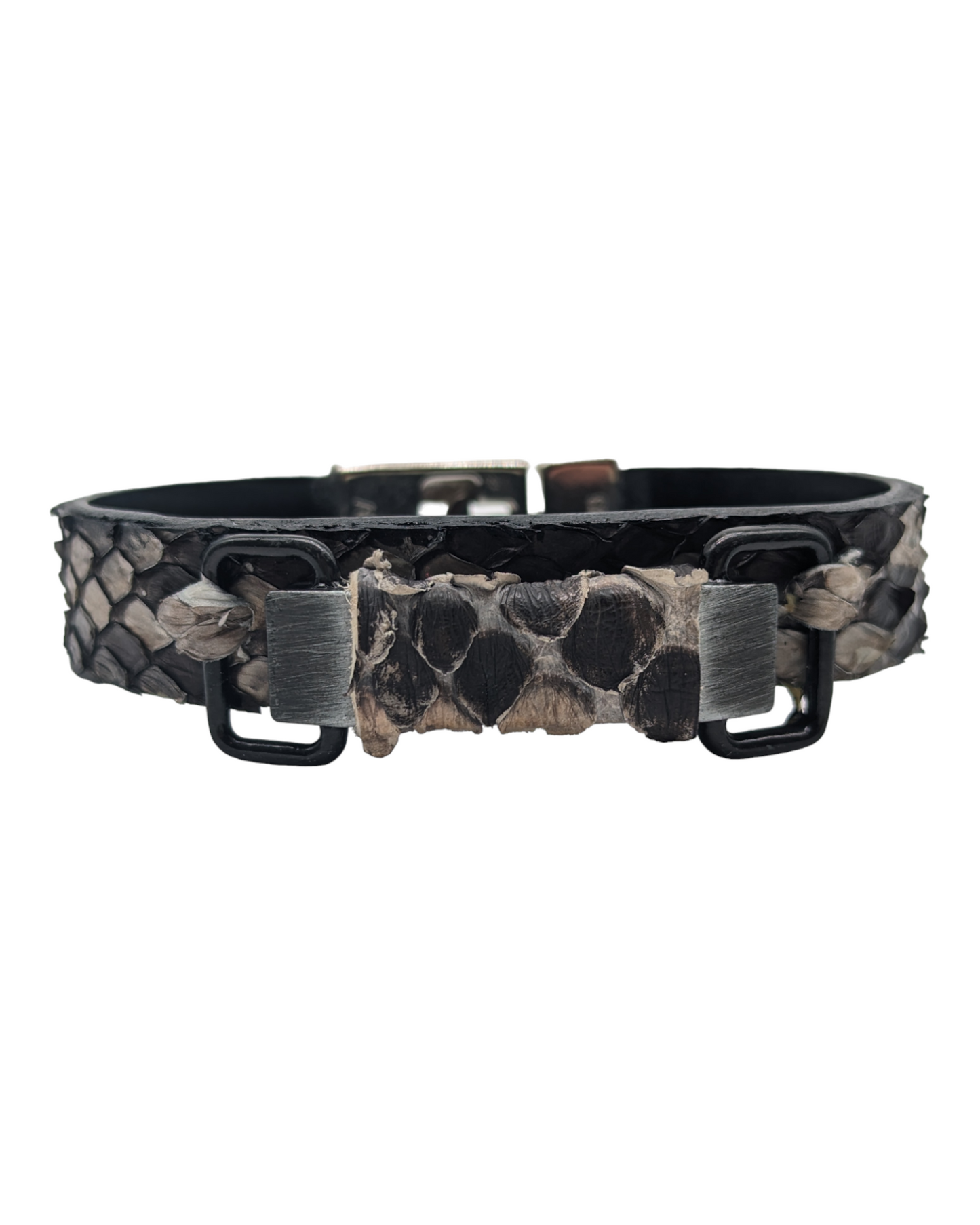 Rustic Snakeskin Bracelet Cuff