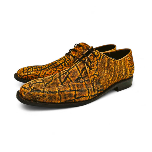 Elephant All-Over Men’s Lace Dress Shoe