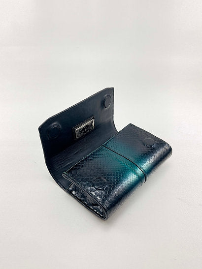 Nano Mermaid Snakeskin Clutch
