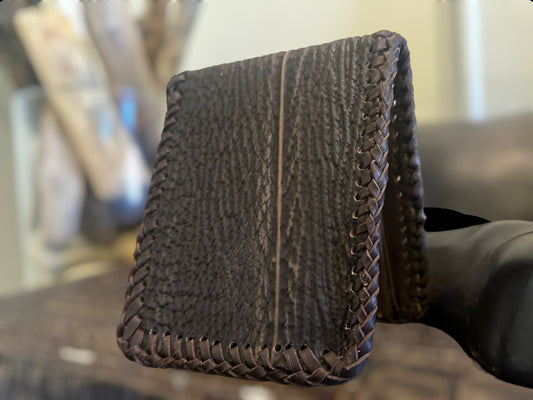 shark leather wallet